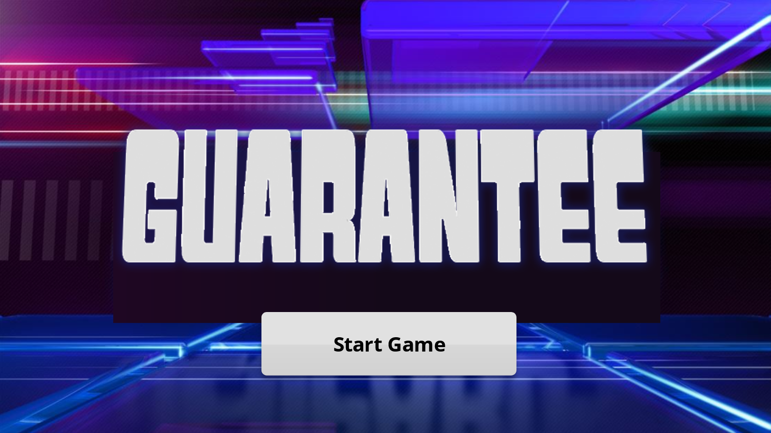 Screenshot of the Guarantee eLearning game